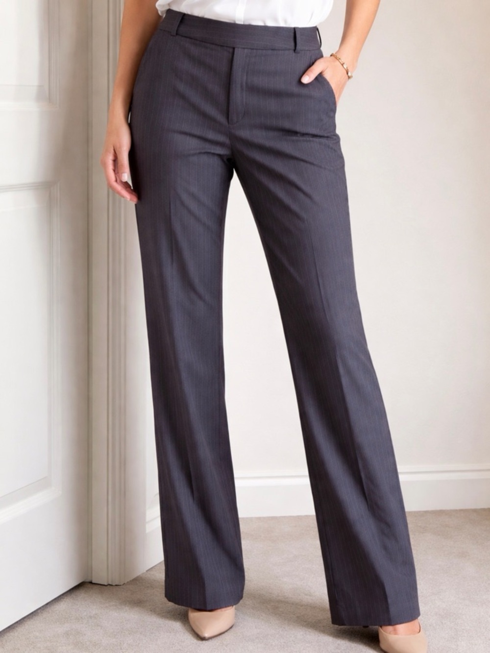 Banana Republic Pinstripe Pants